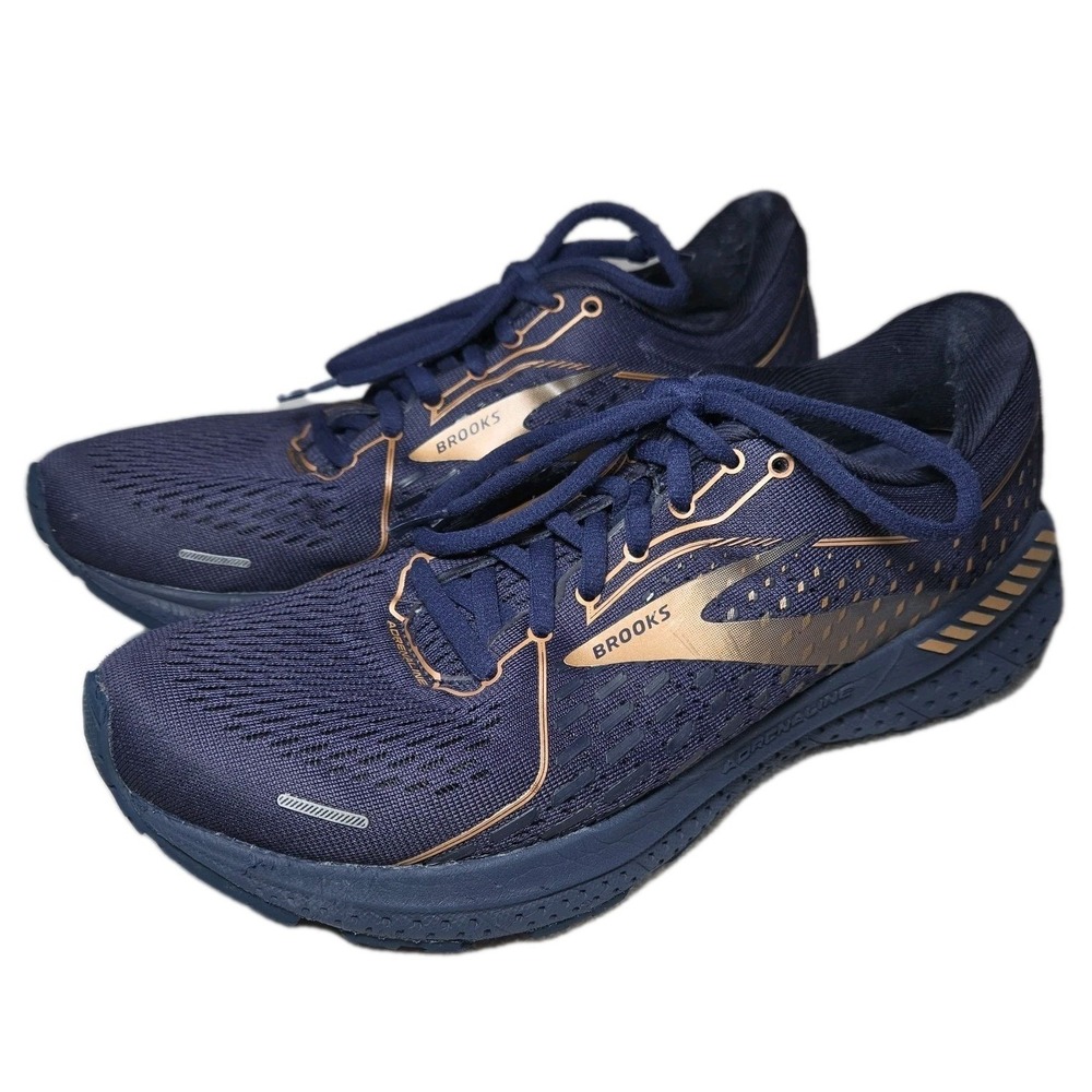 BROOKS Adrenaline GTS 21 Sneakers Women's 8.5 Blue Athletic Running Training